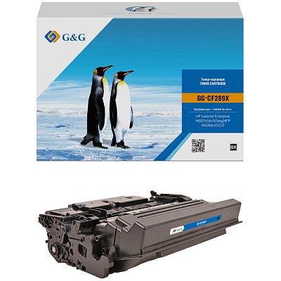 Тонер-картридж G&G CF289X чер. пов. емк. для HP LJ M507/MFP M528