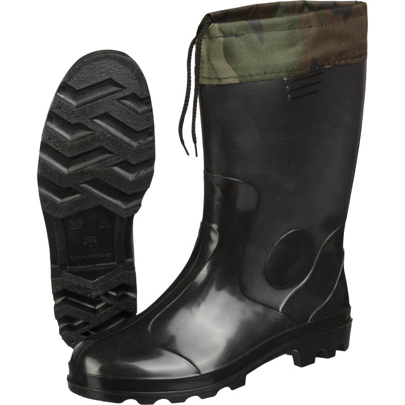 превью Сапоги мужские М-120 КФ ПВХ черные (размер 43)