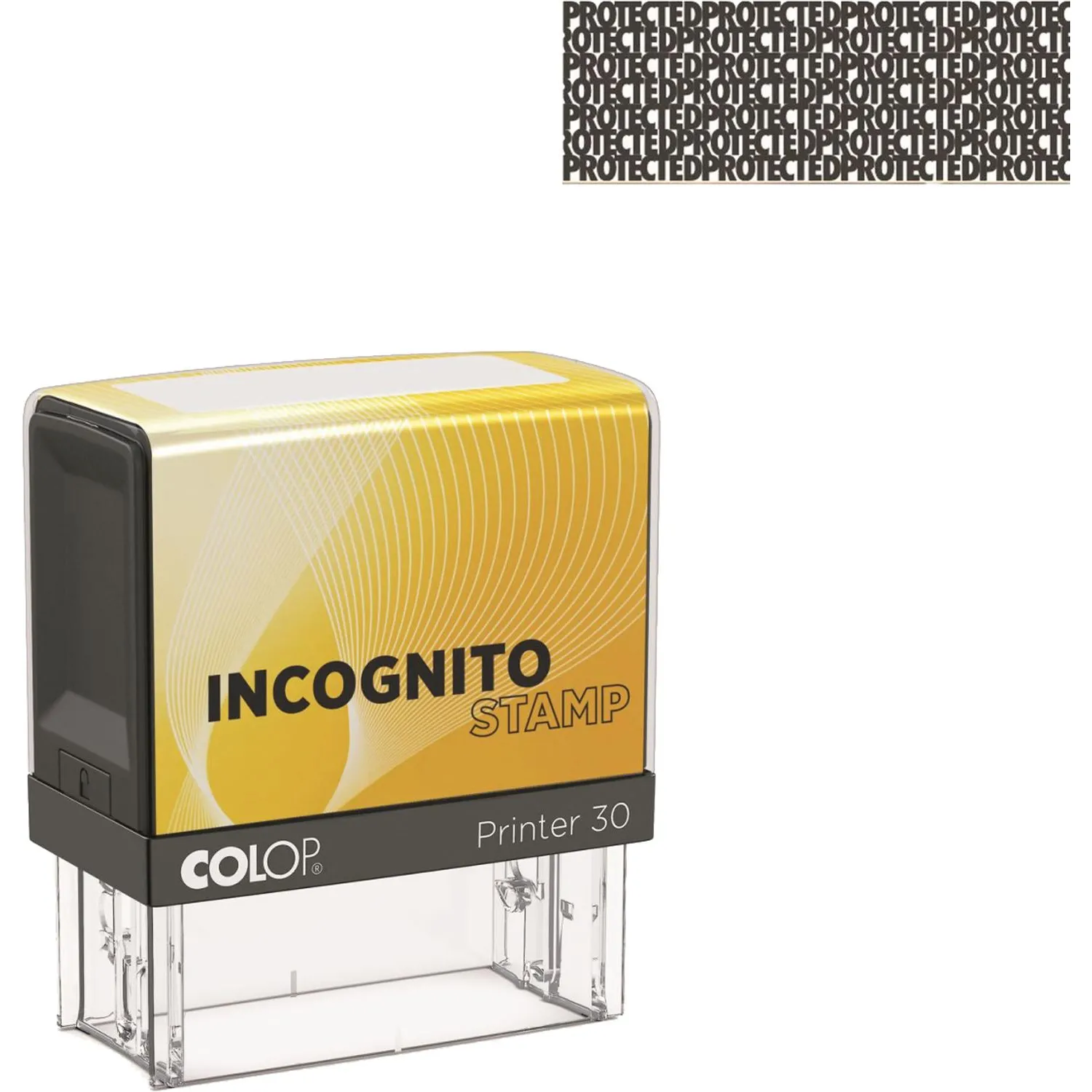 Штамп стандартный Инкогнито Colop Printer 30 Incognito 47х18 мм