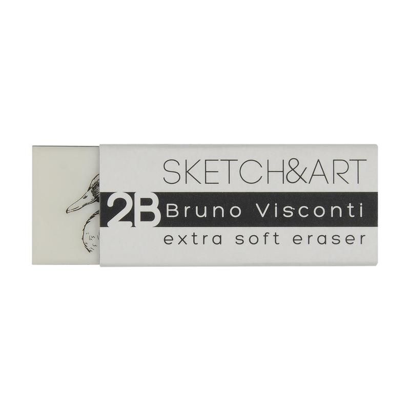 превью Ластик Sketch&Art каучуковый прямоугольный 58×20×10 мм