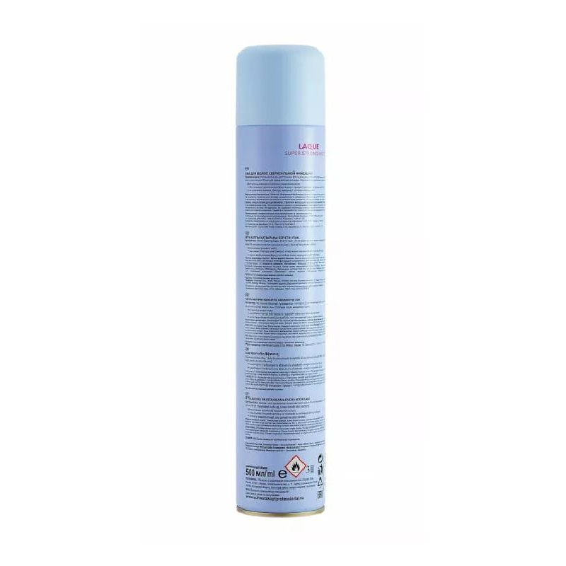 Лак для волос Schwarzkopf Professional сверхсильная фиксация 500 мл
