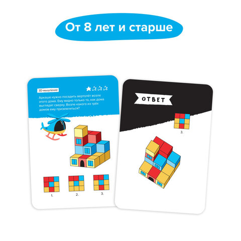 Игра головоломка развивающая «BRAINY TRAINY. Железная логика» 80 ...