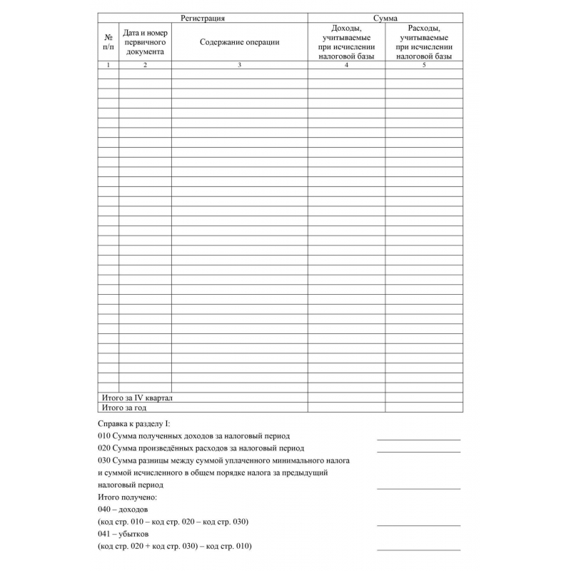 Журнал учета доходов и расходов организаций и ИП (20 листов, скрепка, обложка мелованная бумага, 2 штуки в упаковке)