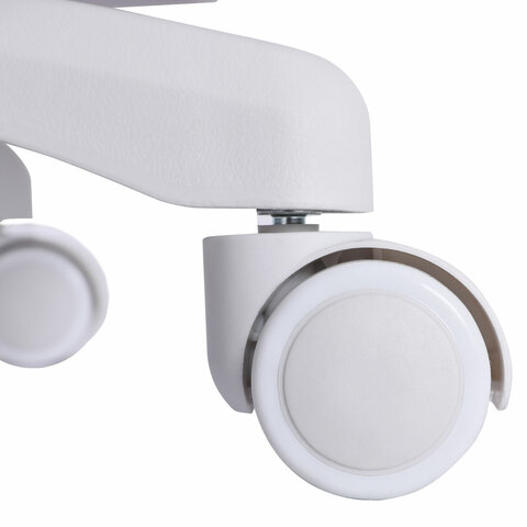 Кресло детское с подставкой для ног BRABIX «Toy MG-205», сетка/ткань TW, голубое