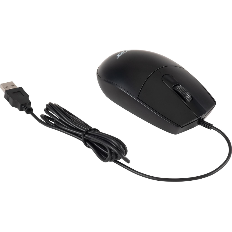 Набор клавиатура+мышь Acer OMW141 кл/мышь:черный USB (ZL. MCEEE.01M)