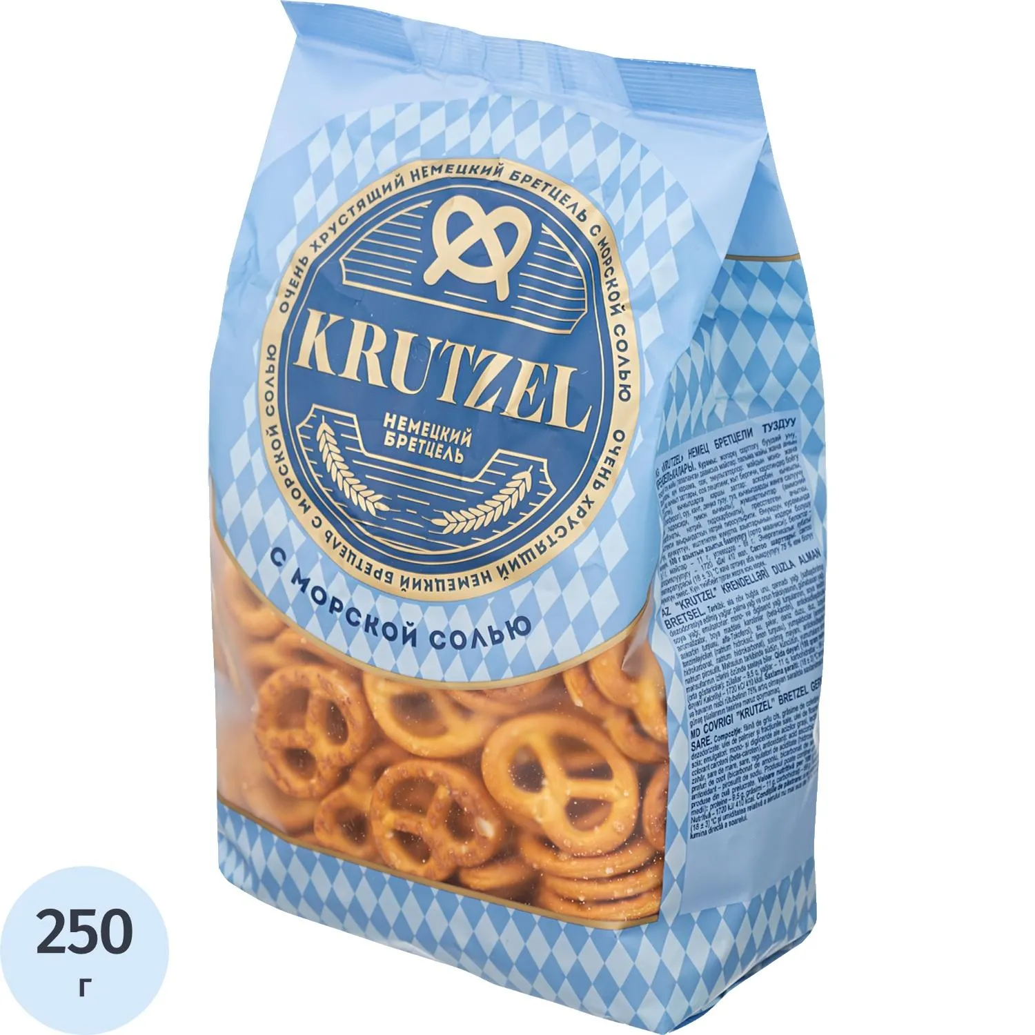 превью Крекер Krutzel Бретцель с солью 250 г