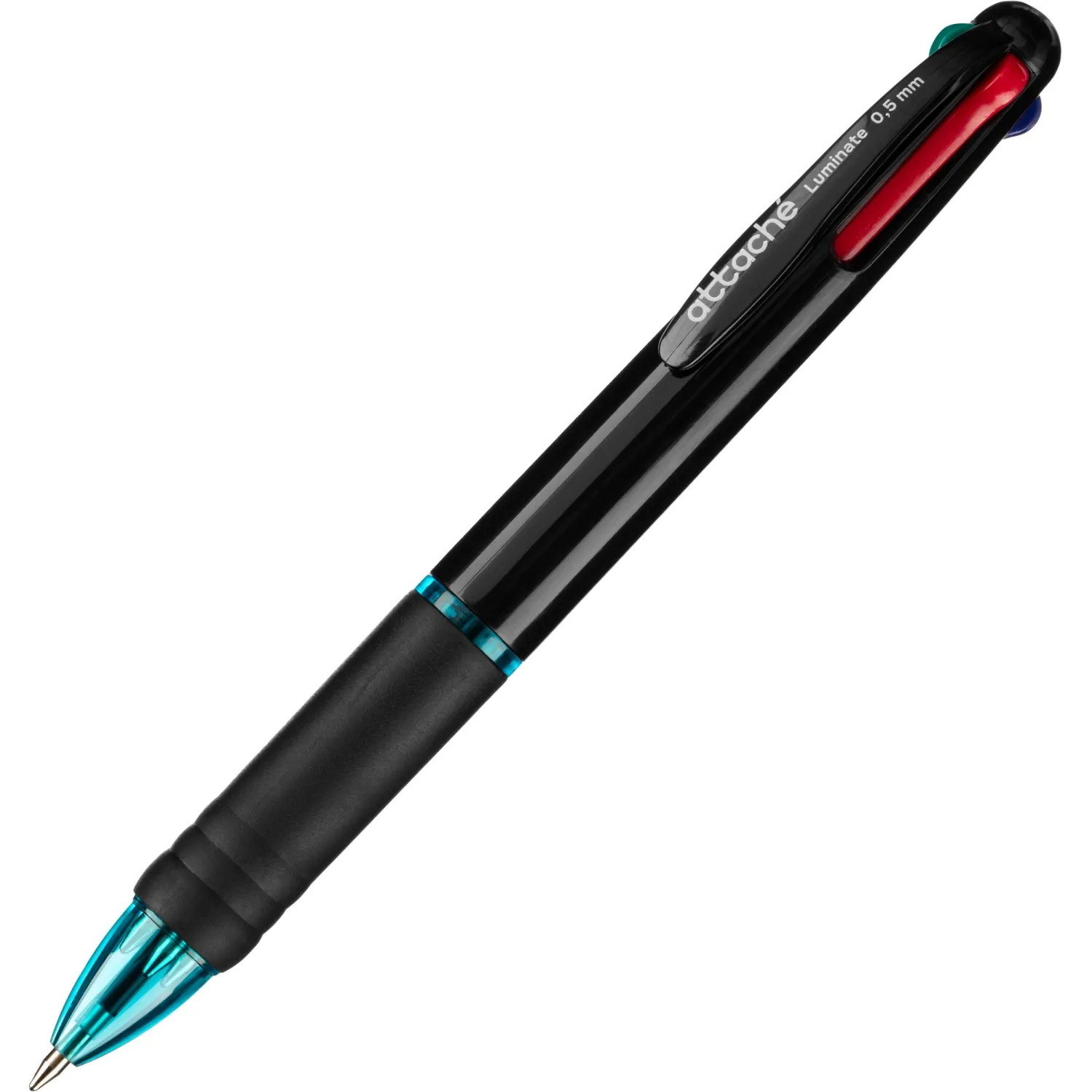 превью Ручка шариковая автоматическая Attache Luminate 4 цвета (толщина линии 0.5 мм)