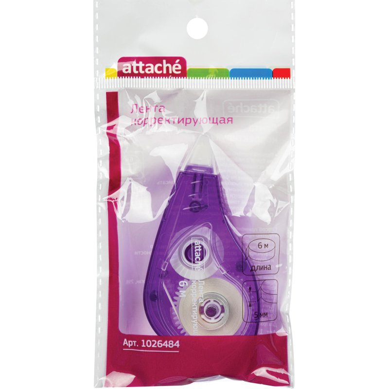 Корректирующая лента Attache 5 мм x 6 м