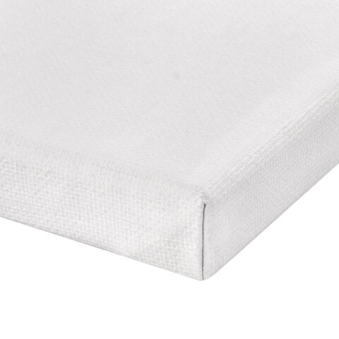Холсты на подрамнике, набор 3 штуки, BRAUBERG ART BASIC, 20×30 см, 280 г/м2, хлопок, грунт