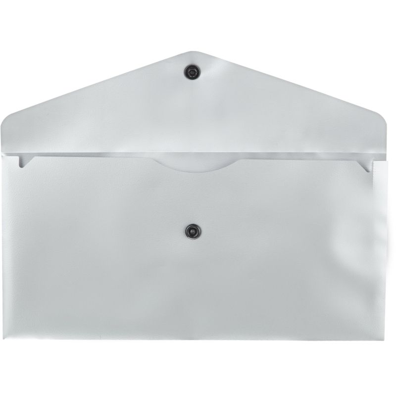 Папка-конверт на кнопке Attache Metallics А6 200мкм 4цв/уп, горизинтальная