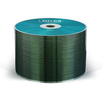 Диск CD-RW Mirex 0.7 GB 12x (50 штук в упаковке)