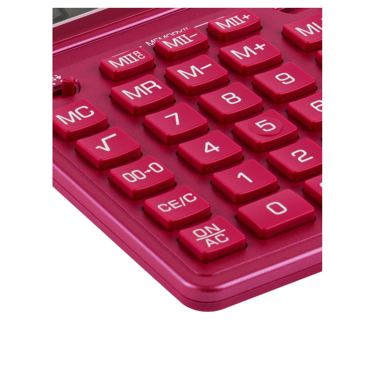Калькулятор настольный Eleven SDC-444X-PK, 12 разрядов, двойное питание, 155×204×33мм, розовый