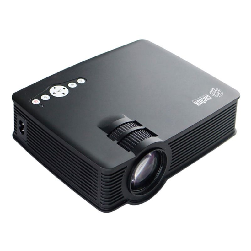 Проектор Cactus CS-PRE.09B. WVGA-W LCD HDMI, 1024×600, 1200Лм, 350:1, 1.5кг