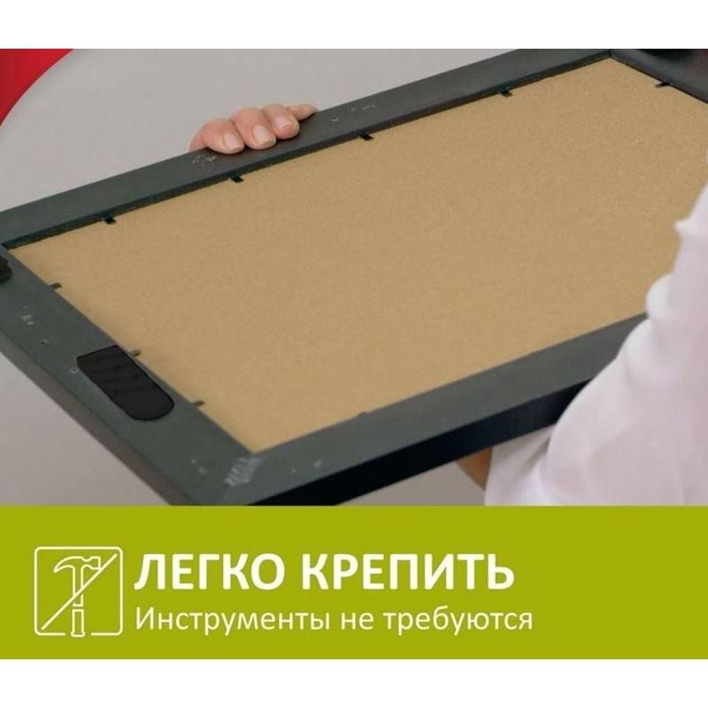 Застежки клейкие для картин Command 4 пары в упаковке 17201BLK