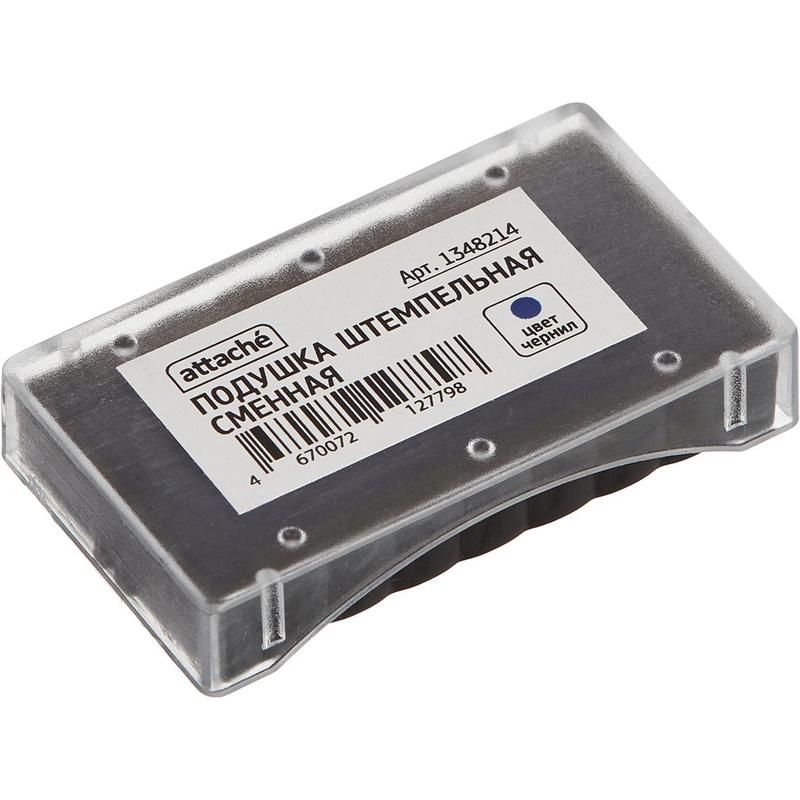 превью Подушка штемпельная сменная Attache синяя (совместим с Traxx 8051, 14×38 мм)