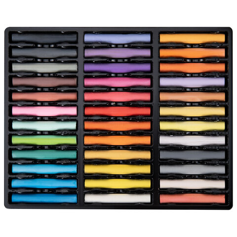 Пастель сухая художественная BRAUBERG ART «Летние ночи», 36 цветов, круглое сечение