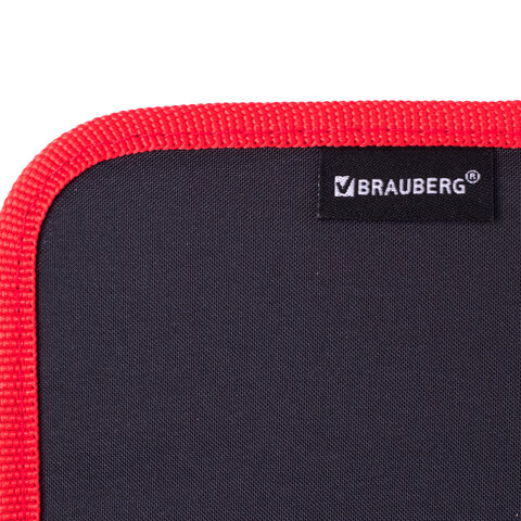 Пенал BRAUBERG1 отделение2 откидные планкиполиэстер21×14 см«Ninja»270313