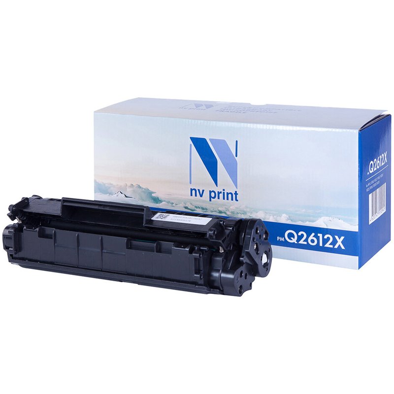 превью Картридж совм. NV Print Q2612X (№12X) черный для HP LJ 1010/1012/1015/1018/1020/1022/3015 (3500стр)