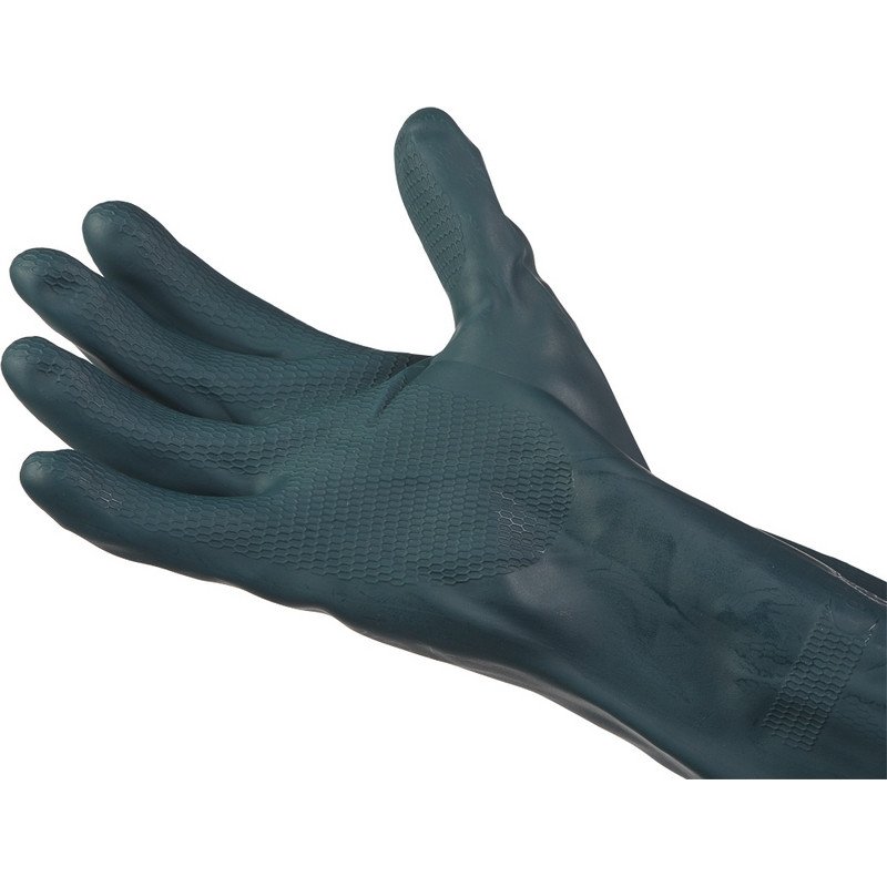 Перчатки Manipula Specialist Химик LN-F-08 неопрена и латекса черные (размер 10-10.5, XL)