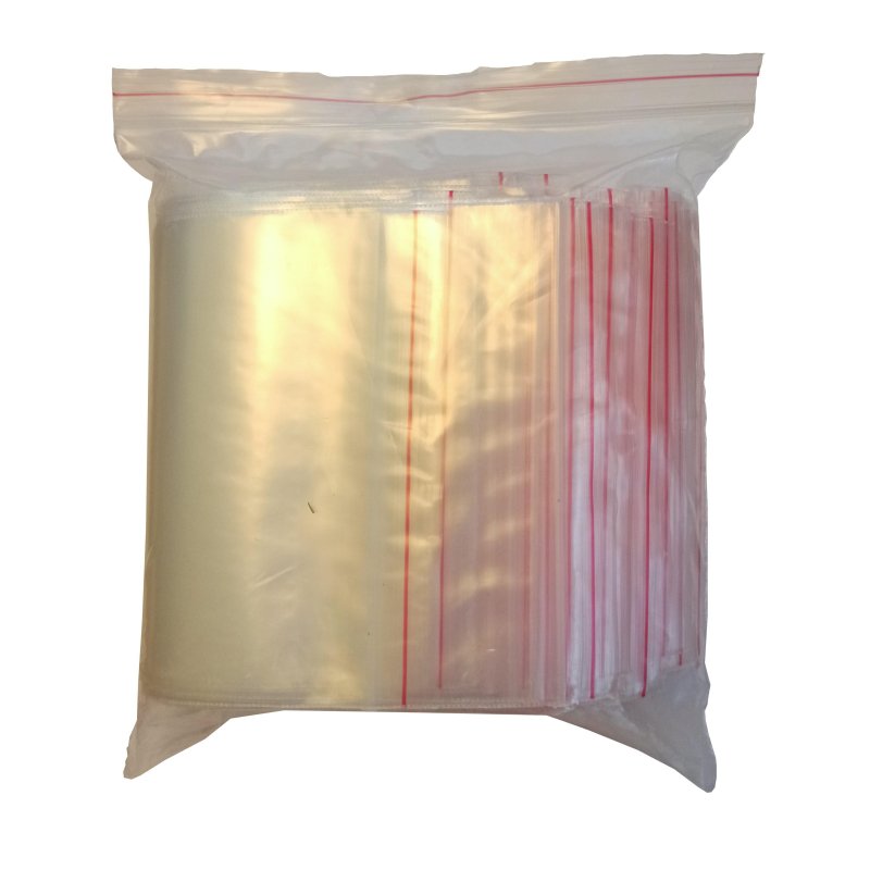 Пакет с замком (Zip Lock) 7×10 см, 80 мкм, 100 шт/упак
