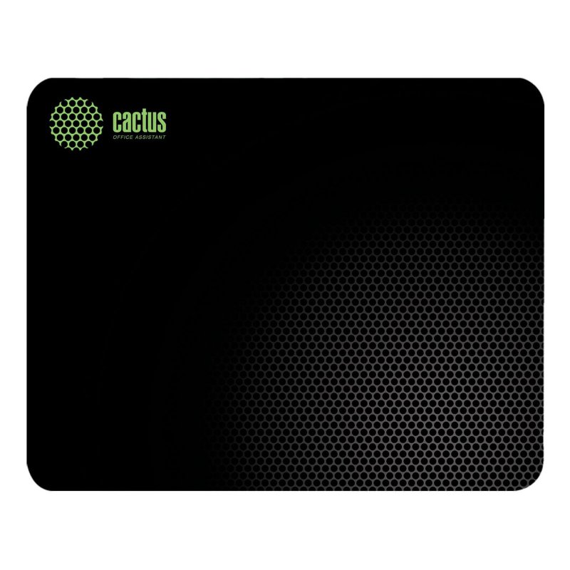 Коврик для мыши Cactus CS-MP-D02M Black Mesh Средний 300×250x3мм