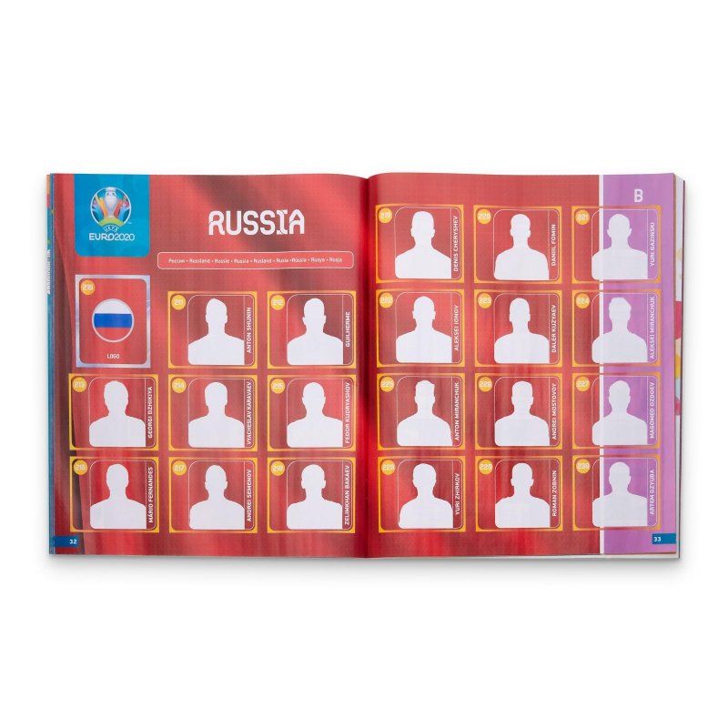 Альбом для наклеек Panini «EURO 2020» - купить в Москве оптом и в ...