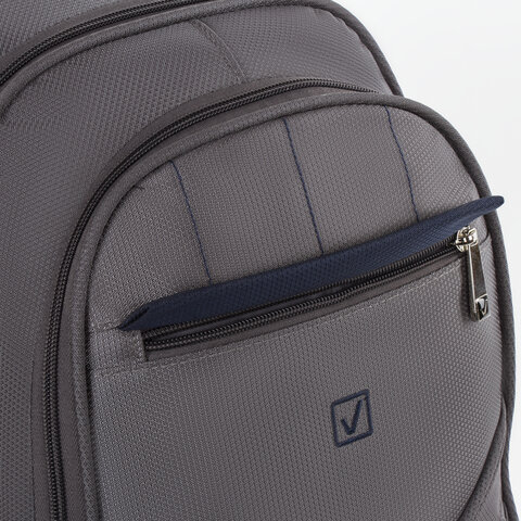 Рюкзак BRAUBERG «MainStream 1», 35 л, размер 45×32х19 см, ткань, серо-синий