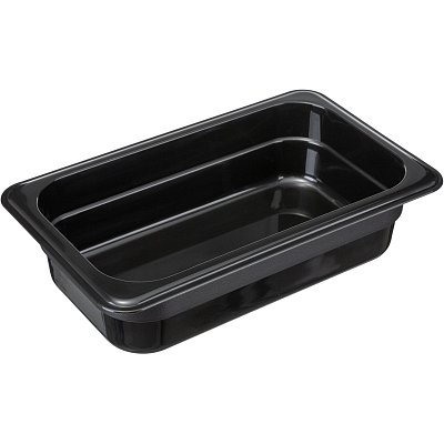 Гастроемкость Restola полипропилен 1/3 325×176х65 мм (черный) 422101013