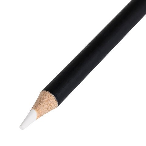 Карандаш художественный белый BRAUBERG ART CLASSIC1 шт. МЯГКИЙ грифель 3.3 мм181695