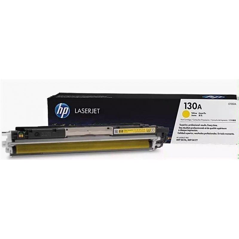Расход.матер. д/лаз.принт.факсов HP 130A CF352A жел. для LJ Pro M176n/M177f