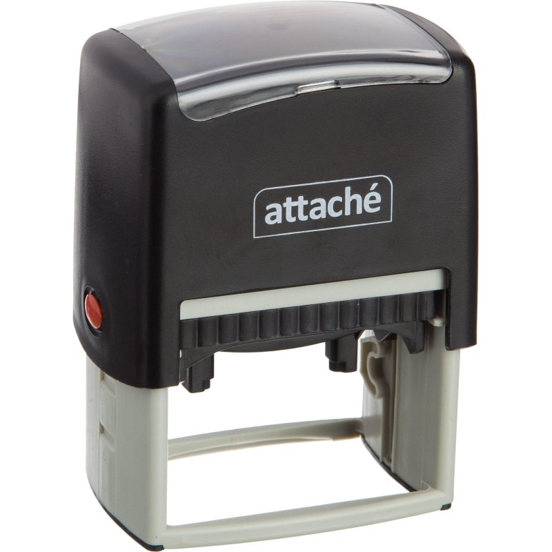 Штамп самонаборный Attache 8/10 стр. 60×40 с рамкой