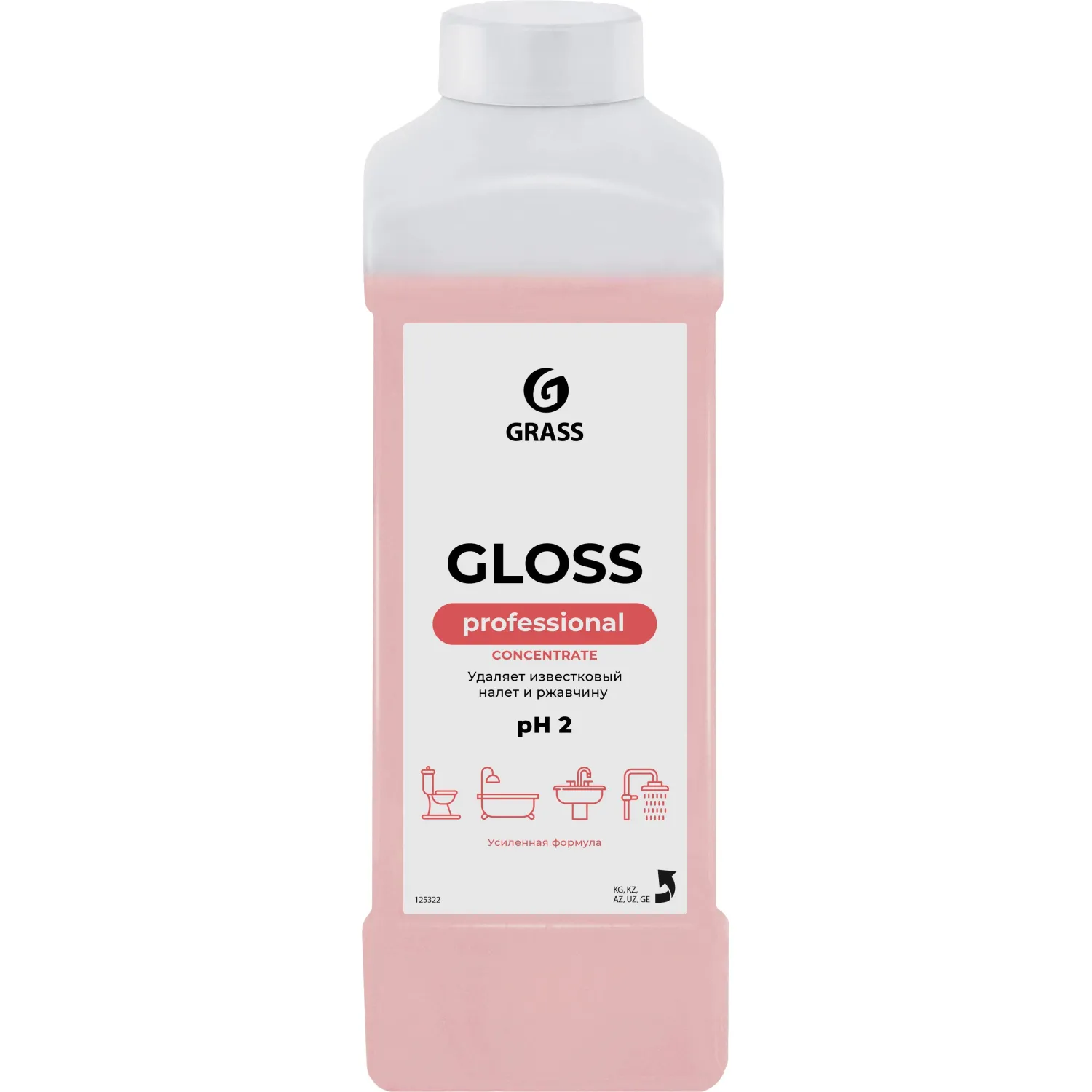 превью Средство для сантехники чистящее Grass Gloss Concentrate 1 л