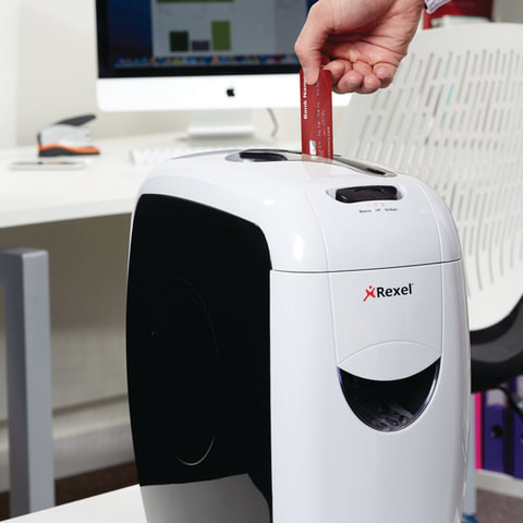 Уничтожитель (шредер) REXEL STYLE+ (США), 1 человек, 4 уровень секретности, фрагменты 4×24 мм, 7 листов, 12 л