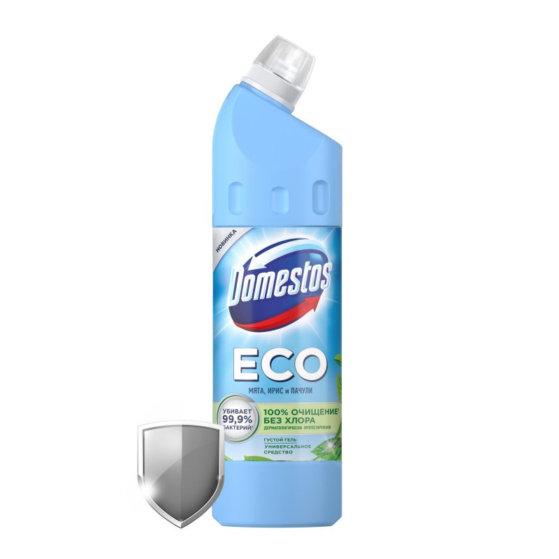 превью Средство для сантехники Domestos Eco Анти налет Свежесть моря 750 мл