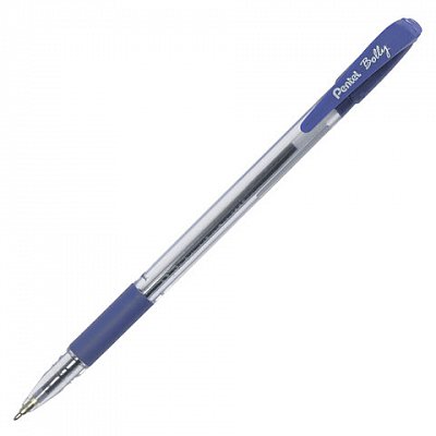 Ручка шариковая неавтоматическая масляная Pentel Bolly BK425-C синяя (толщина линии 0.25 мм)