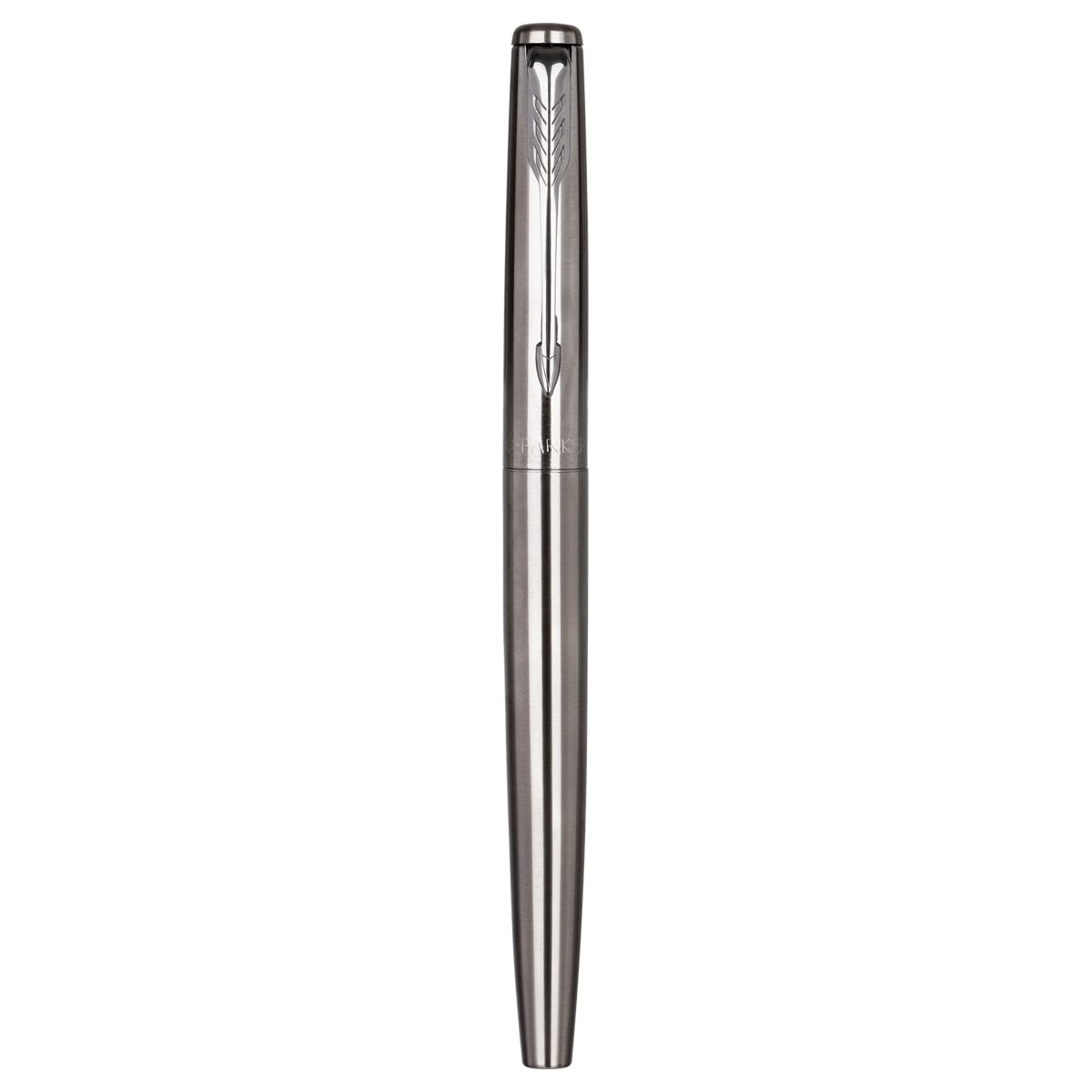 Набор Parker «Jotter Stainless Steel CT»: ручка шариковая 1.0мм синяя и ручка перьевая 1.0мм синяя, подарочная упаковка
