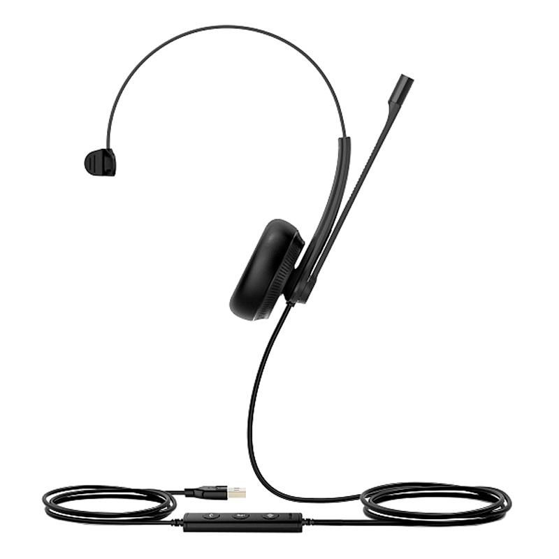 Гарнитура головная Yealink UH34 Mono UC Моно, Проводная, HD звук, USB, шт