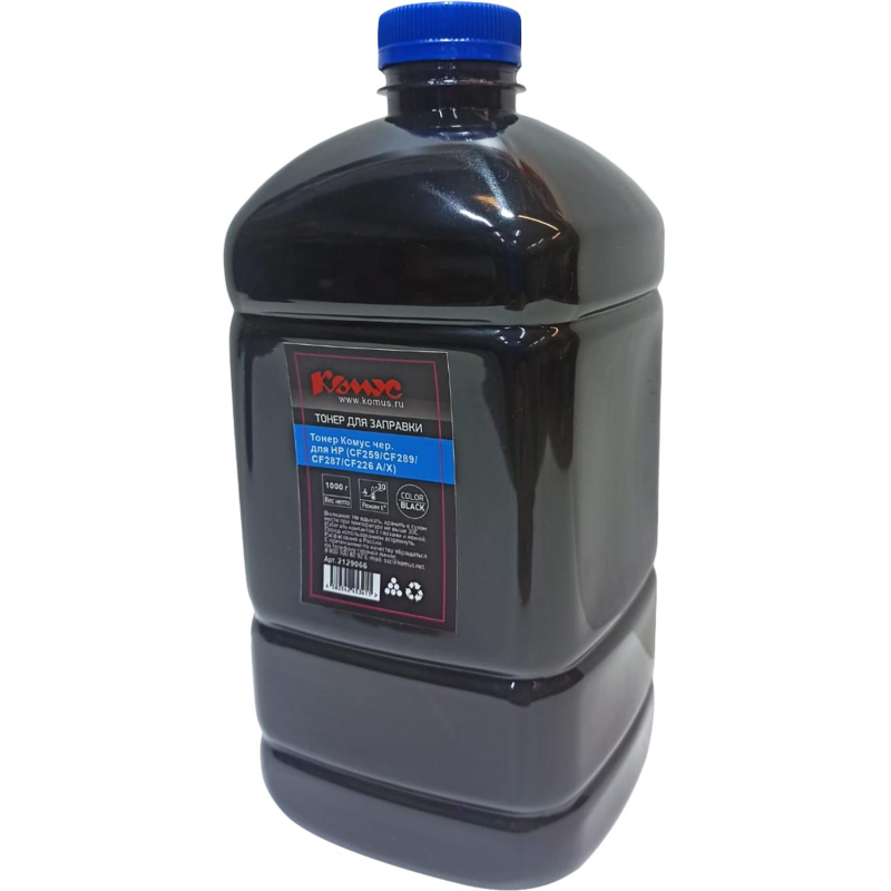 превью Тонер Комус чер. для HP (CF259/CF289/CF287/CF226 A/X) (1000 г)