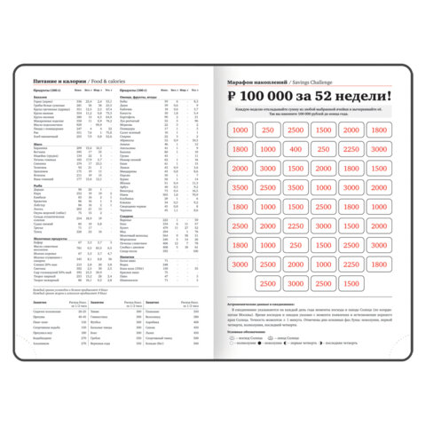 Ежедневник датированный 2027, А5, 138×213 мм, BRAUBERG «Rainbow», под кожу, бирюзовый