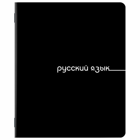 Тетради предметные, КОМПЛЕКТ 12 ПРЕДМЕТОВ, 48 л., обложка картон, BRAUBERG «BLACK»