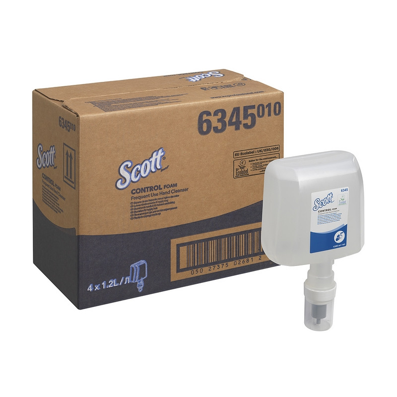превью Картридж с жидким мылом пенным KK Kleenex Scott Control 4кассеты 1.2л. 6345