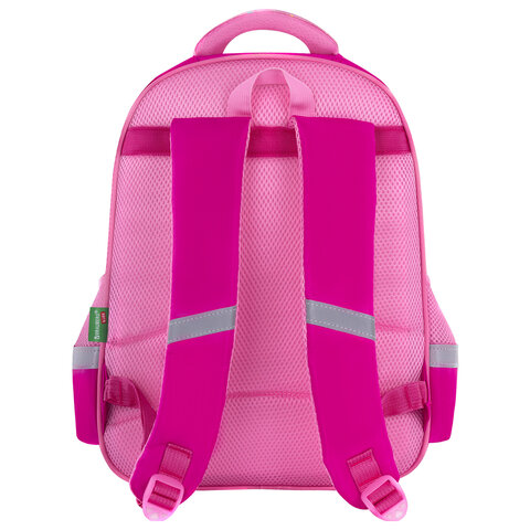 Рюкзак BRAUBERG KIDS FLOSSY, 2 отделения, 3 кармана, «Sweet Kitten», 3D-панель, 40×28х18 см