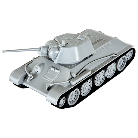 Модель для сборки ТАНК «Средний советский Т-34/76 образца 1943», масштаб 1:72, ЗВЕЗДА, 5001