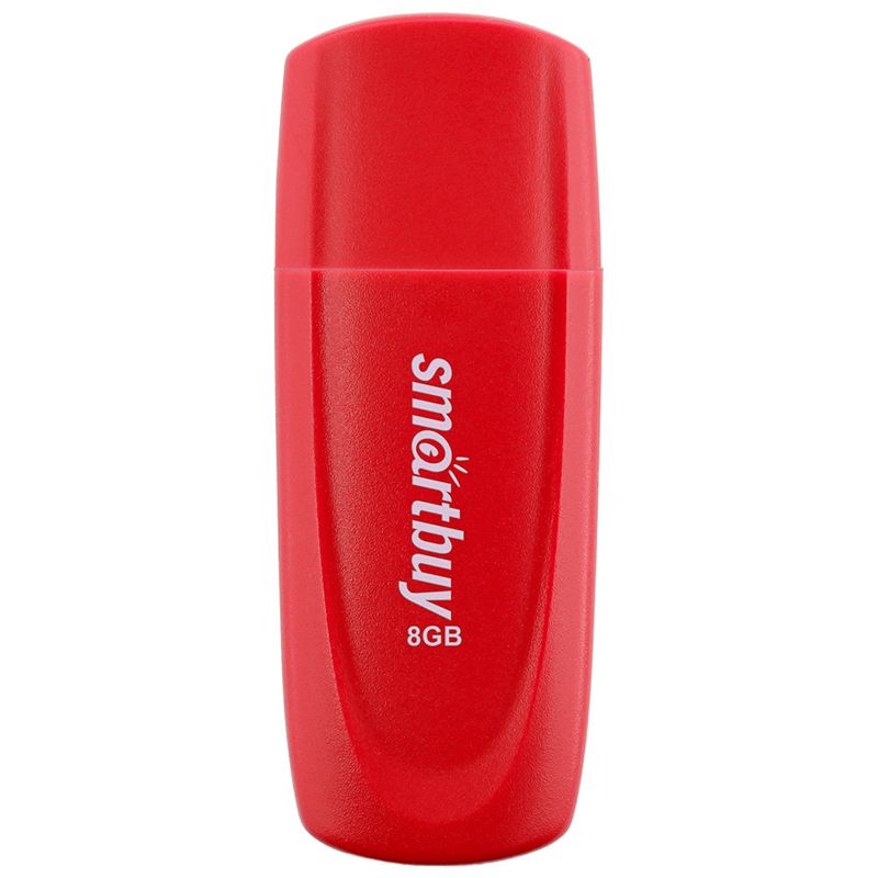 превью Память Smart Buy «Scout» 8GB, USB 2.0 Flash Drive, красный