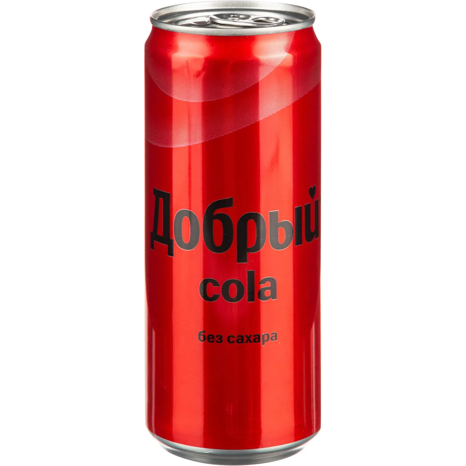 превью Напиток газированный Добрый Cola без сахара 0.33 л Россия