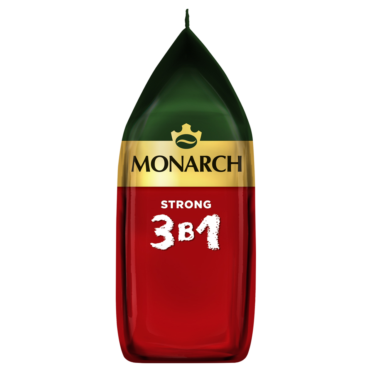 Кофе растворимый Monarch «Strong», 3в1, порошкообразный, порционный, 50 пакетиков*13.5г, мягкая упаковка