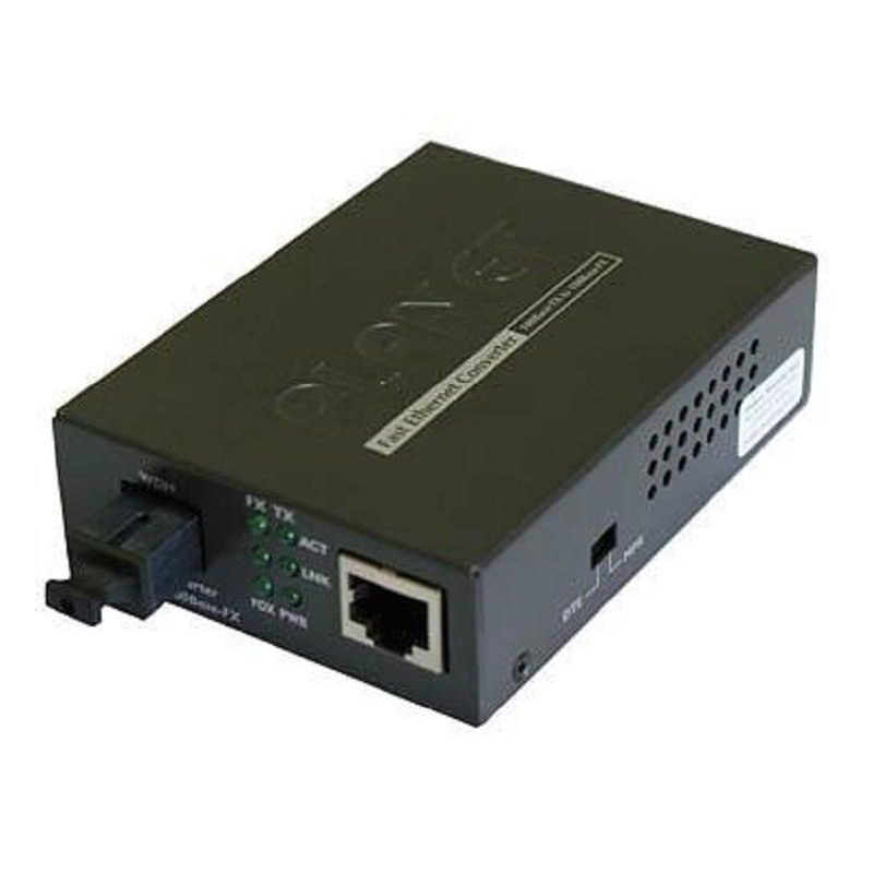Медиаконвертер Planet 10/100Base-TX to 100Base-FX(SC) Smart Media (FST-802)