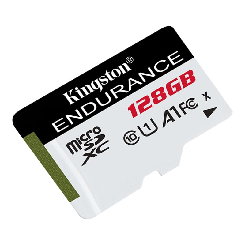 Карта памяти microSDXC Kingston High Endurance, 128 Гб, UHS-I Class10 U1 A1