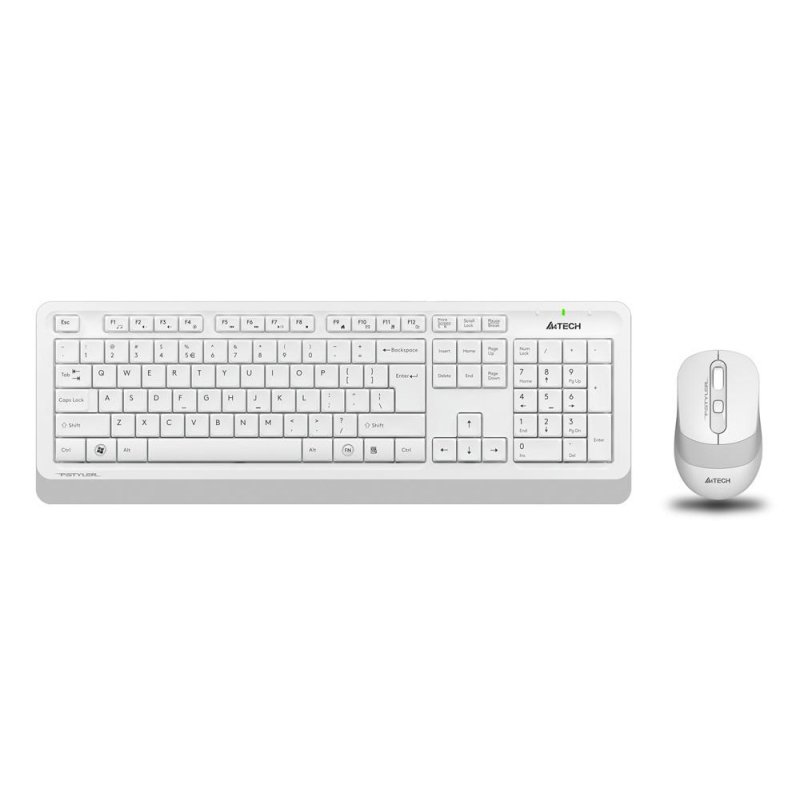 превью Комплект беспроводной клавиатура и мышь A4Tech Fstyler FG1010 (1147575)