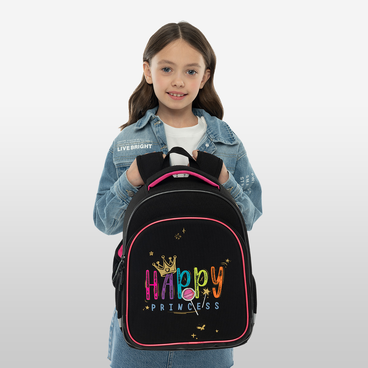 Ранец Berlingo Expert Plus «Candy Princess» 38×29×15см, 2 отделения, 2 кармана, анатомическая спинка